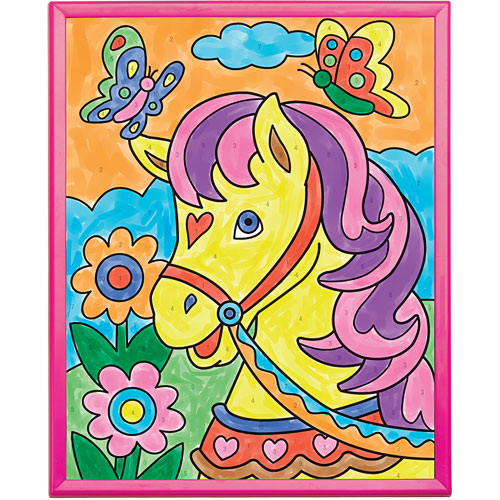 Paint by Number Pretty Ponies