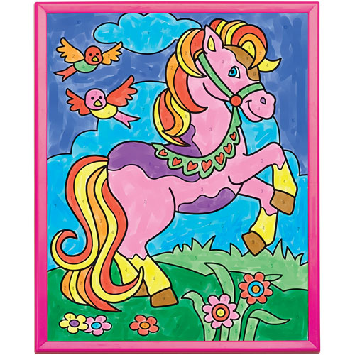 Paint by Number Pretty Ponies