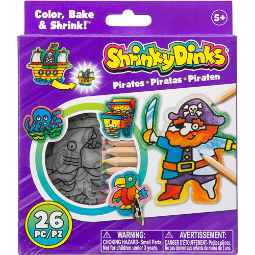 Shrinky Dinks - Pirates
