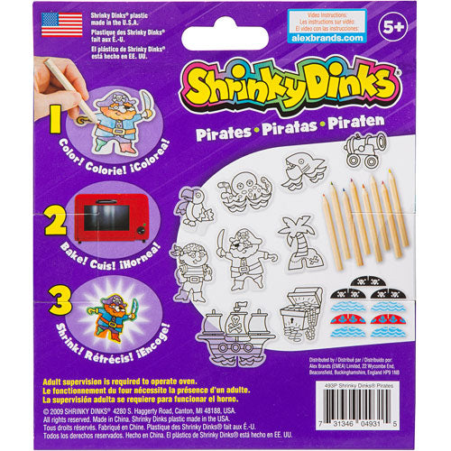Shrinky Dinks - Pirates