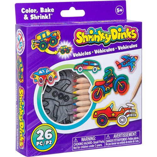 Shrinky Dinks on the Move