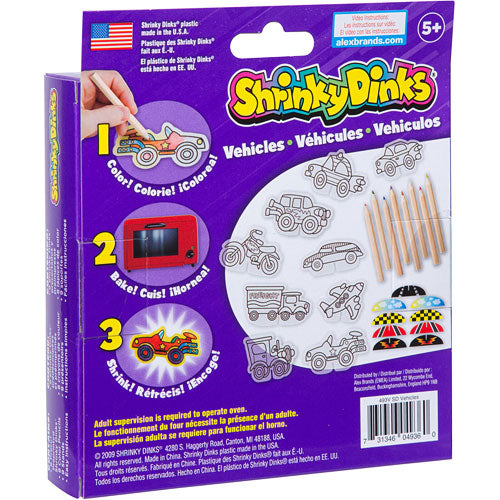 Shrinky Dinks on the Move