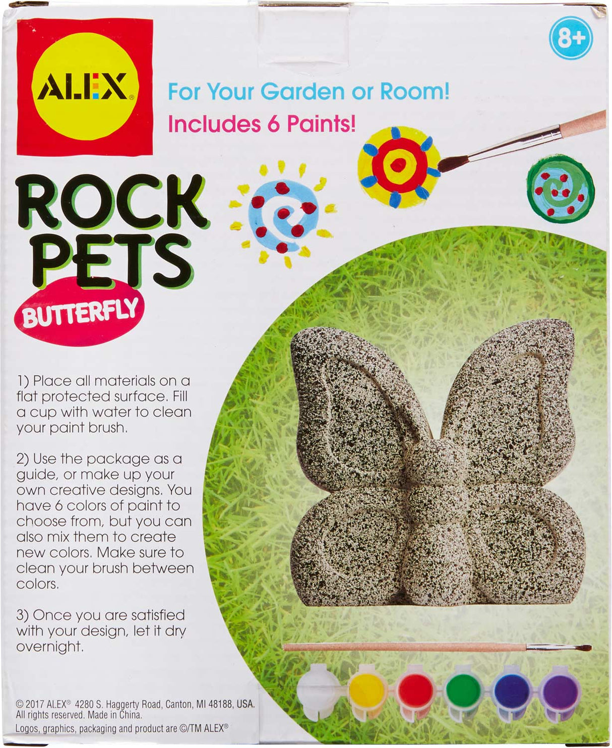 ALEX Craft Rock Pets Butterfly