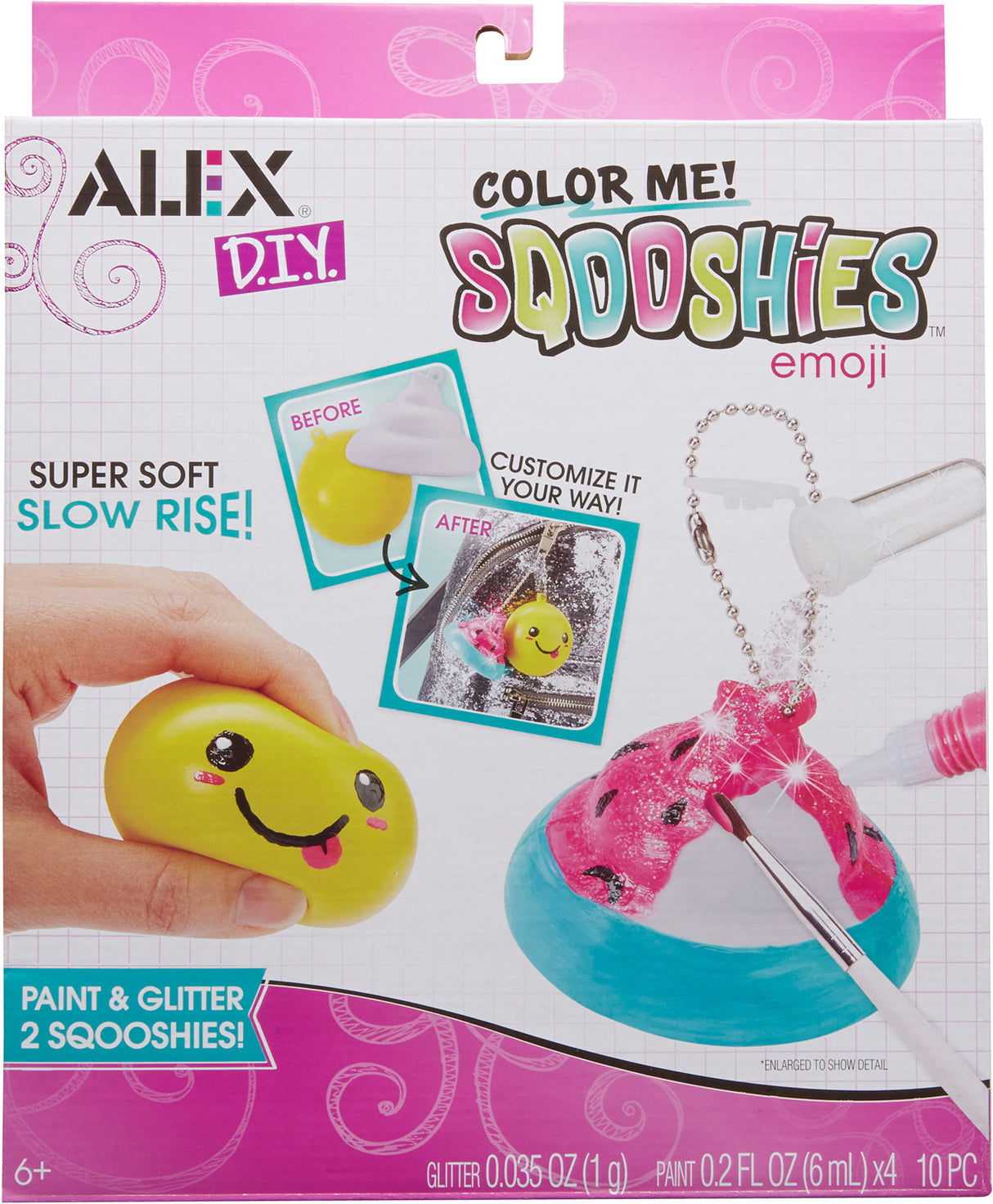 ALEX DIY Color Me Sqooshies - Emoji