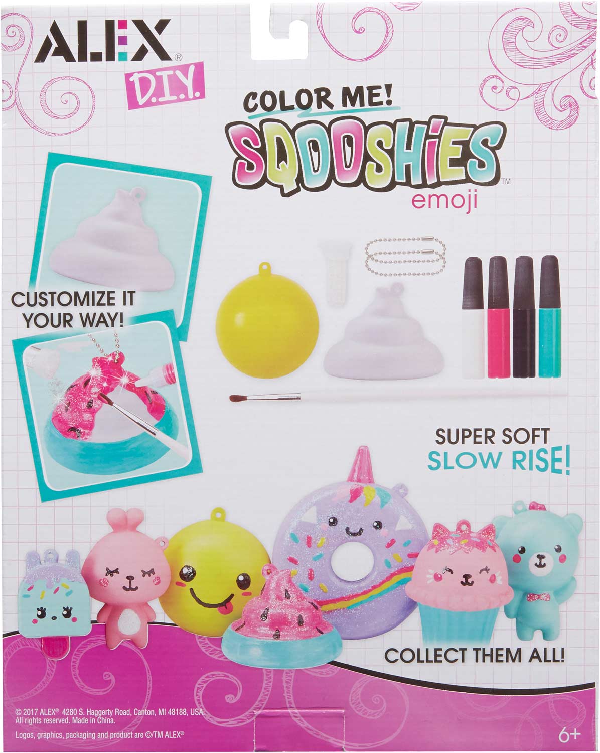 ALEX DIY Color Me Sqooshies - Emoji