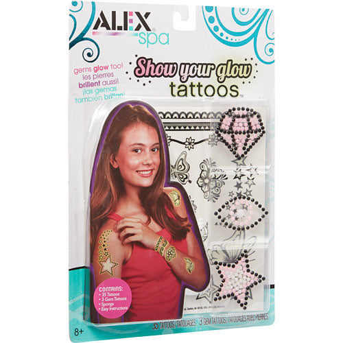 ALEX Spa Show Your Glow Tattoos