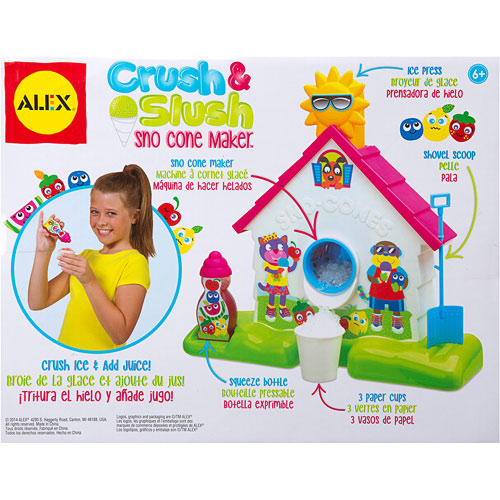 ALEX Toys Crush and Slush Sno Cone Maker