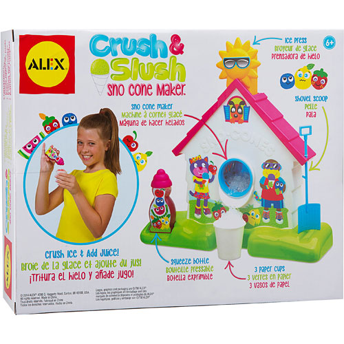 ALEX Toys Crush and Slush Sno Cone Maker