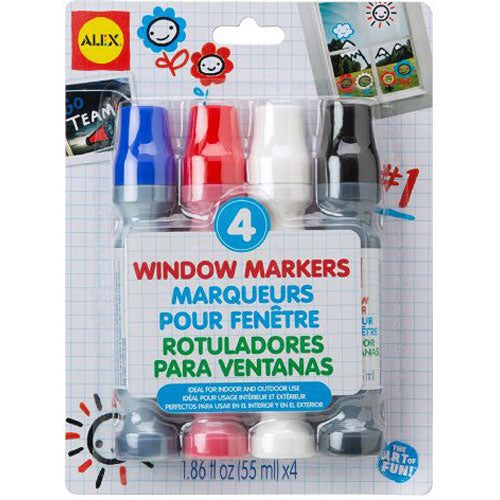 ALEX Toys Artist Studio 4 Window Markers