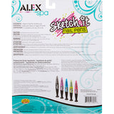 ALEX Spa Hot Hues Sketch It Nail Pens
