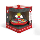 Janod Musical Spinning Top-Train