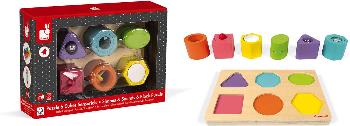 Janod I Wood Shapes and Sounds