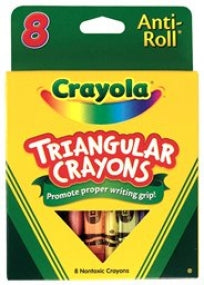 Crayons, Triangular Crayons 8ct (24)
