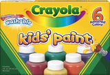 Paint, 6 CT Washable Kid's 2fl. Oz Bottels (6/ Cs)