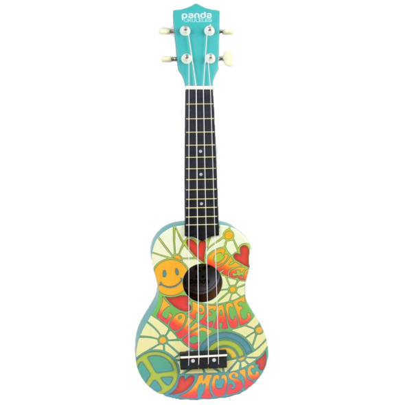 Amahi Suprano Ukulele - Peace Love Design