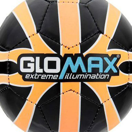 Franklin Glomax Soccer Ball, Size 4, Red/Orange, Orange/Blue, Blue/Green