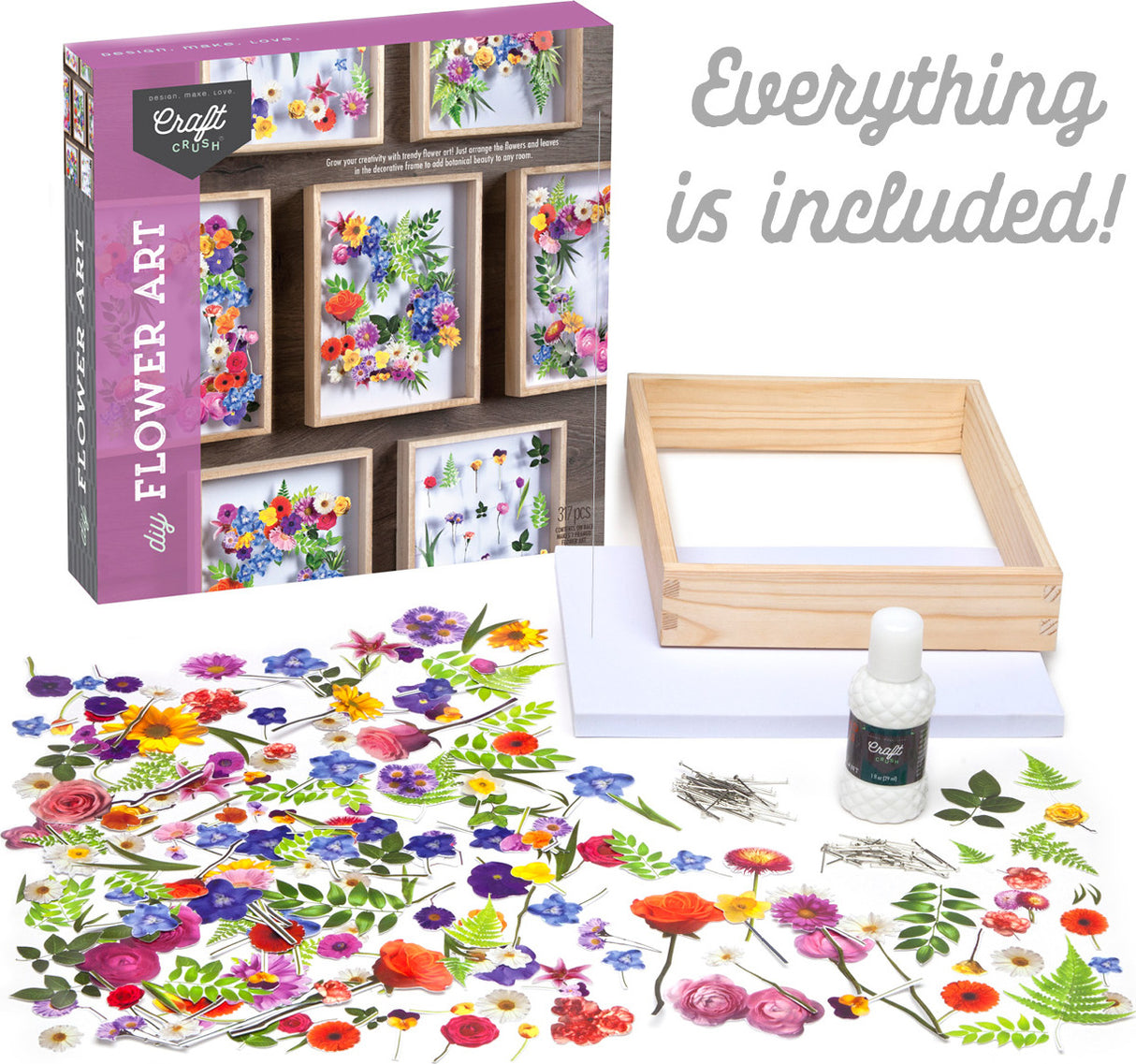 Craft Crush DYO Flower Art