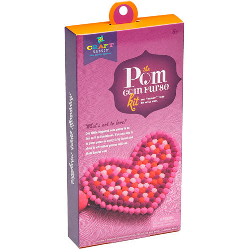 Craft-tastic Pom Coin Purse Kit