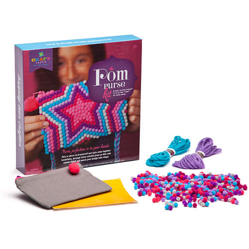 Craft-tastic Pom Purse kit