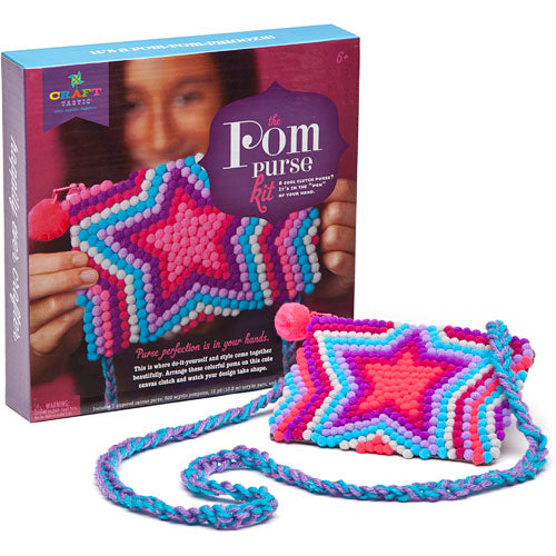 Craft-tastic Pom Purse kit
