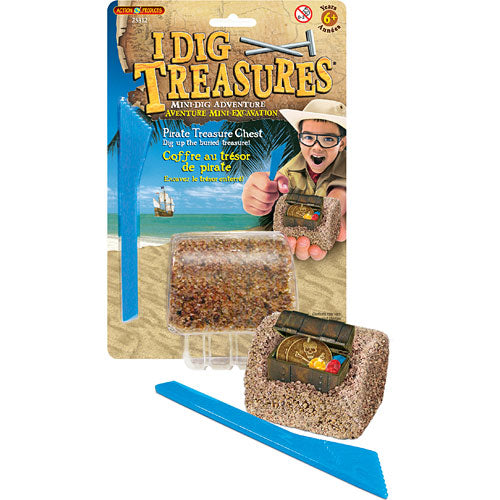 pirate treasure chest mini dig