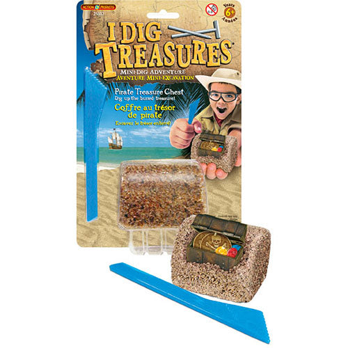pirate treasure chest mini dig