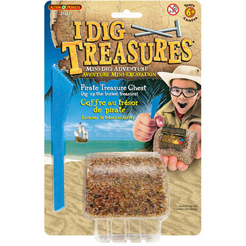 pirate treasure chest mini dig