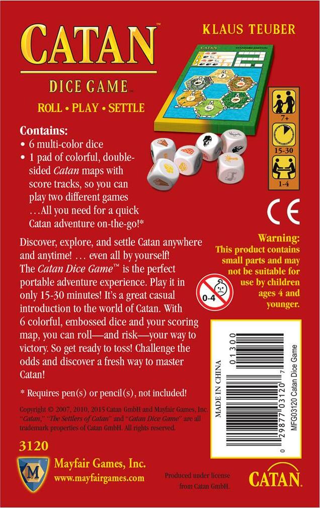 CATAN Dice Game