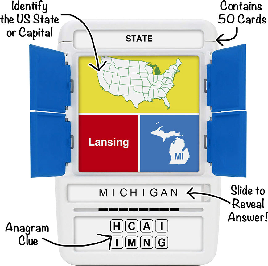 100 PICS US States and Capitals
