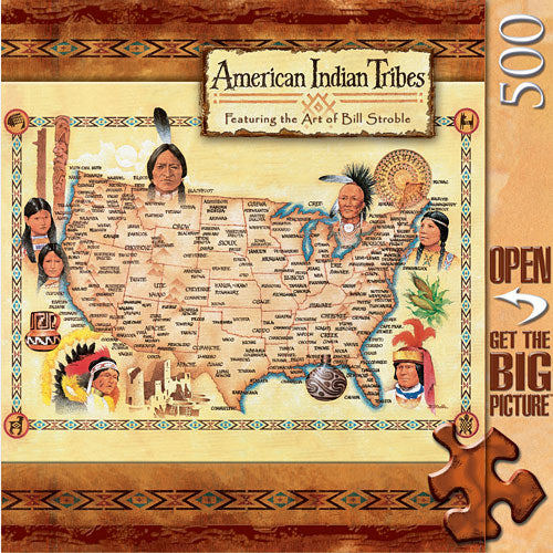 American Indian Tribes Puzzle 500 pcs
