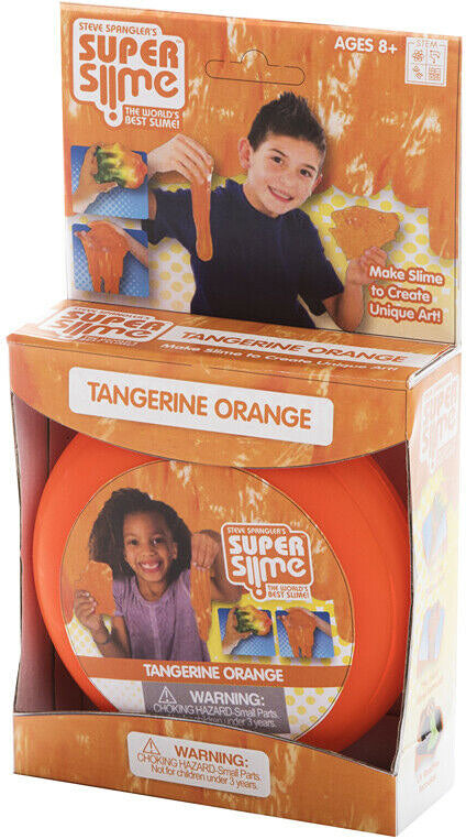 Tangerine Orange Super Slime