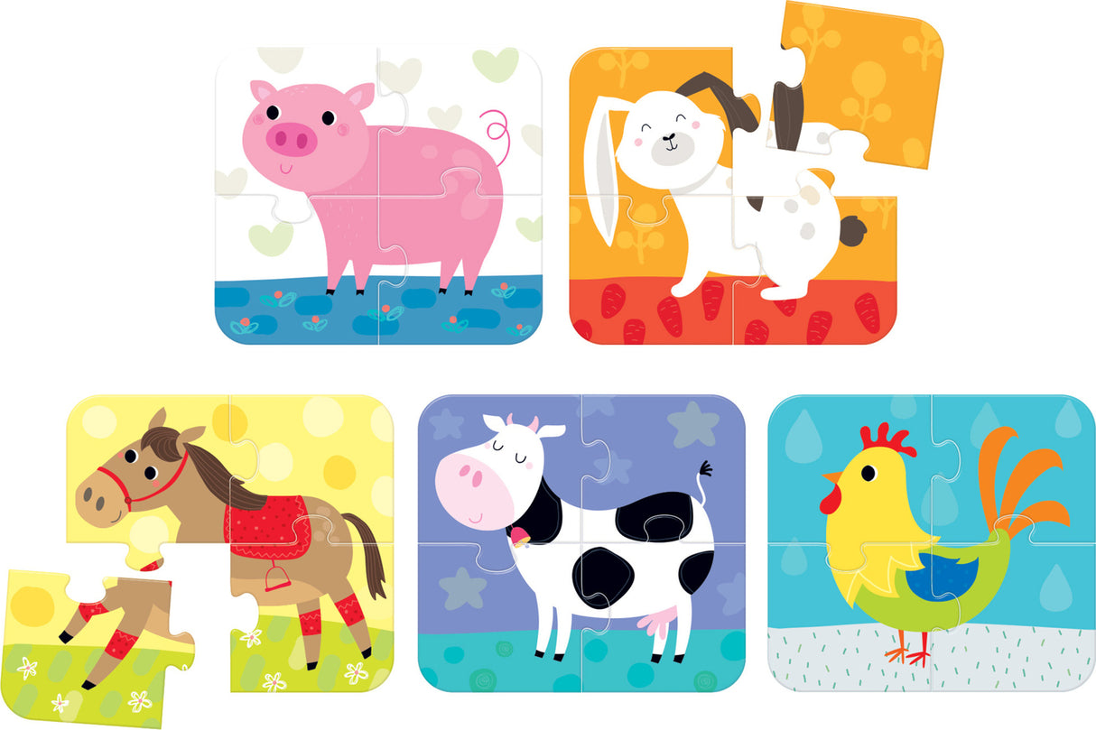 On-the-Go Puzzles Animals