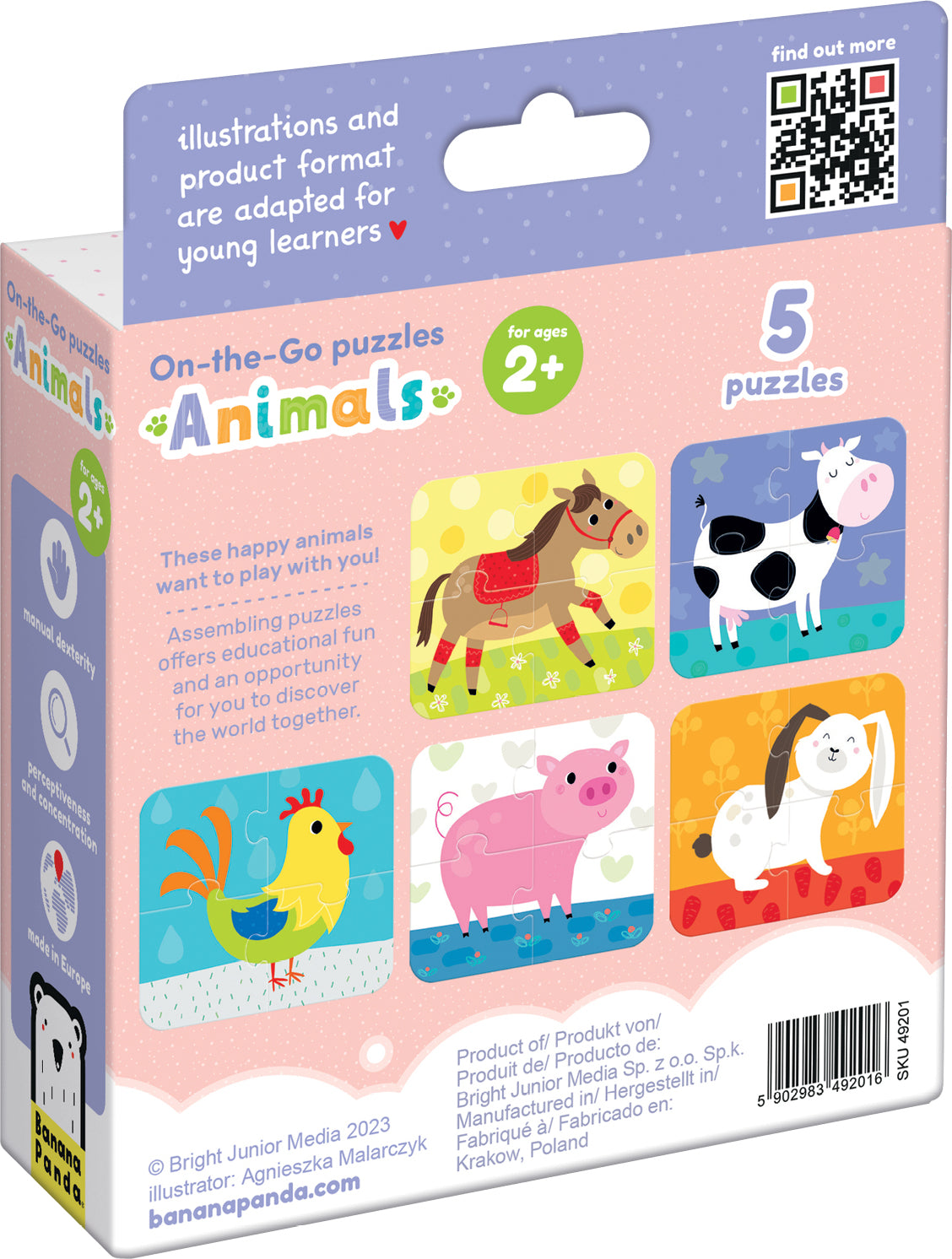 On-the-Go Puzzles Animals