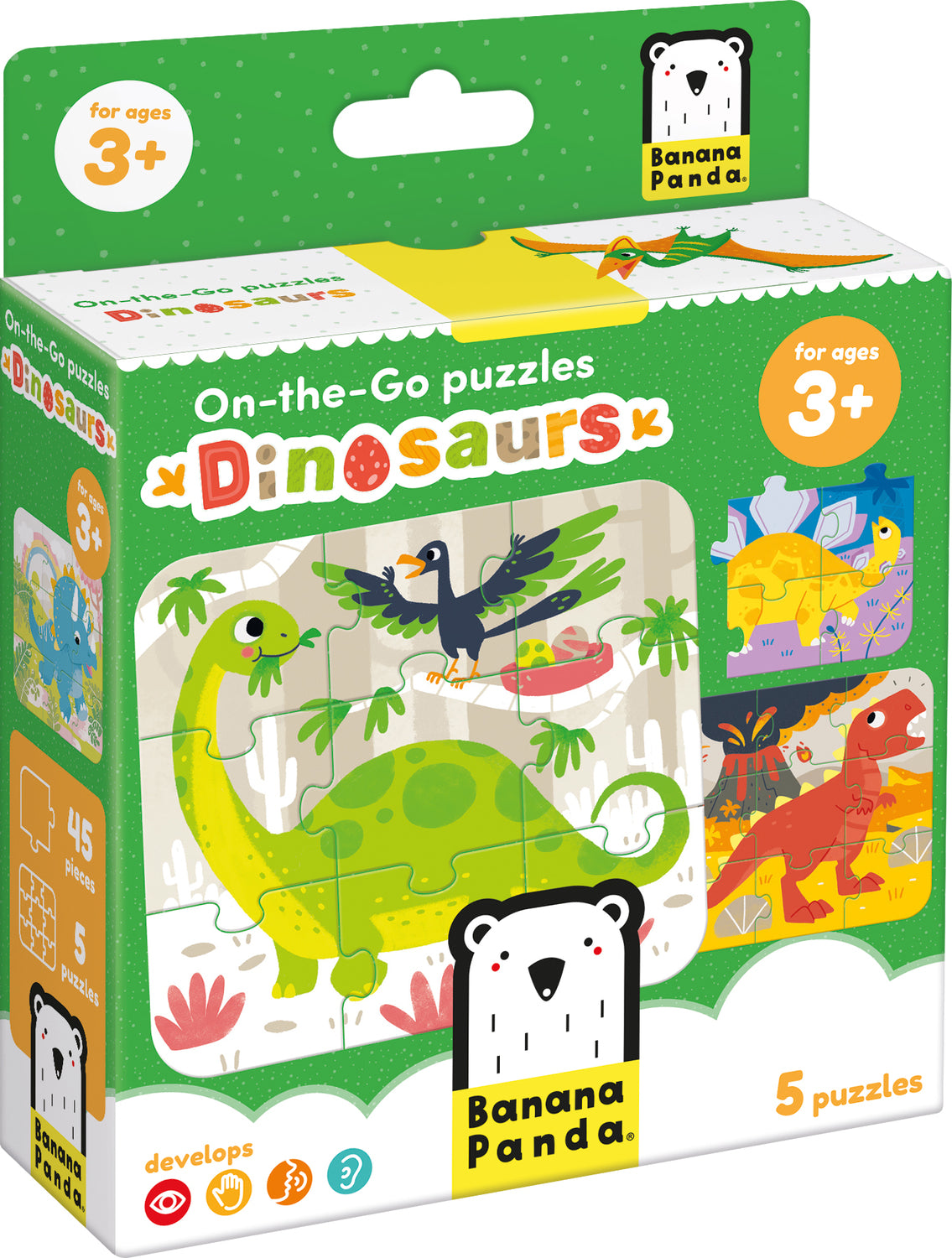 On-the-Go Puzzles Dinosaurs