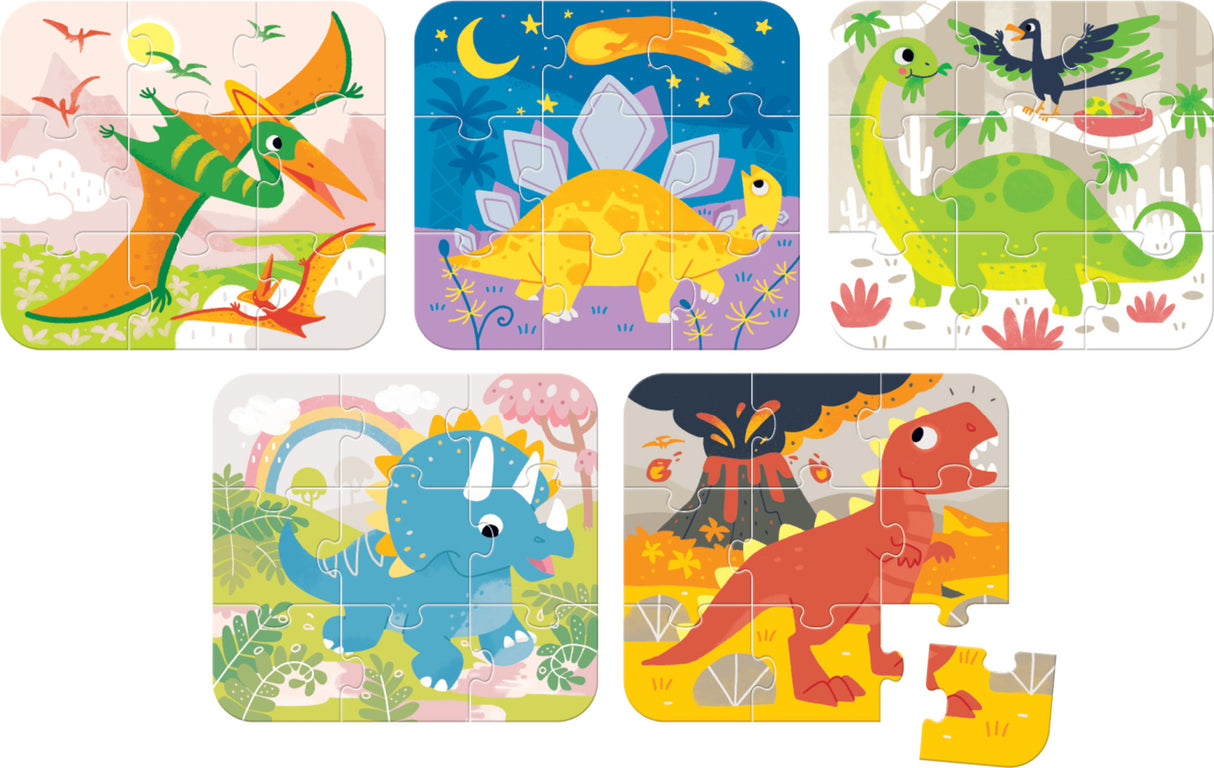 On-the-Go Puzzles Dinosaurs