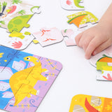 On-the-Go Puzzles Dinosaurs