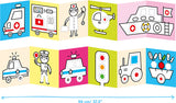 Looong Coloring Books Ready to Draw - Vehicles at Work