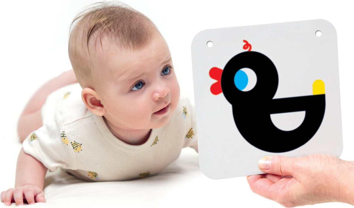 High Contrast Baby Cards Birth-3 Months