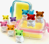 hamster eraser set