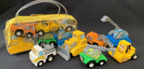 6 Construction Trucks In Bag-12