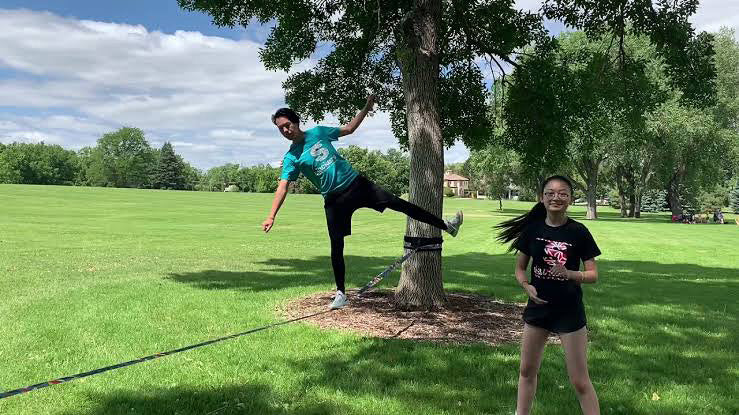 50' Slackers Slackline Classic Set- Prism