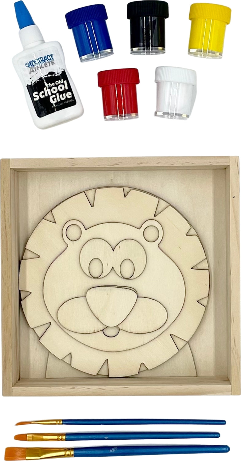 Paint and Stack Puzzlers - Lion