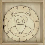 Paint and Stack Puzzlers - Lion
