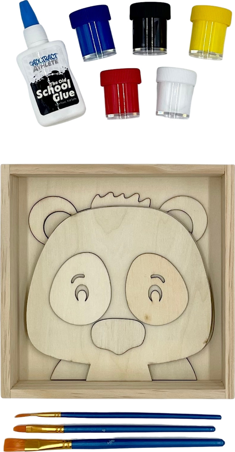 Paint and Stack Puzzlers - Panda