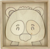 Paint and Stack Puzzlers - Panda