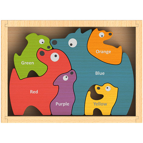 Dog Family Puzzle w/ Curriculum