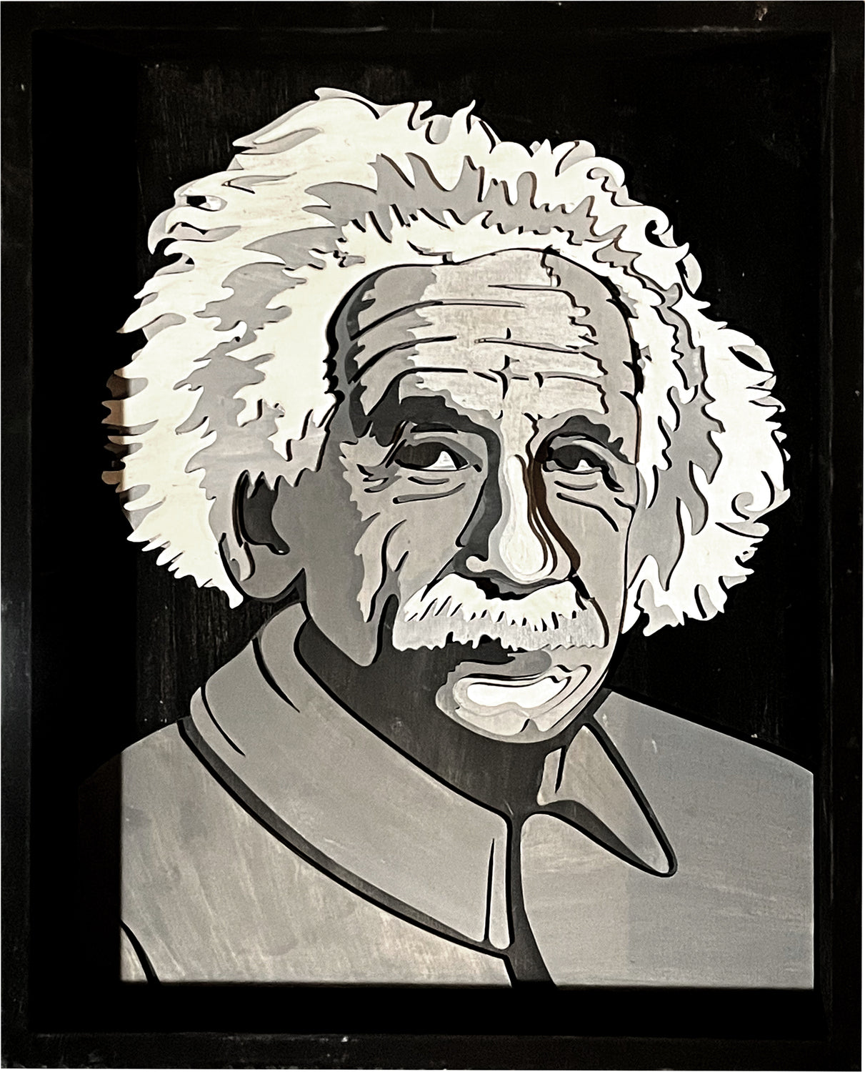 Get Stacked Paint and Puzzle Kit - Albert Einstein