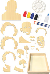 Get Stacked Paint and Puzzle Kit - Albert Einstein