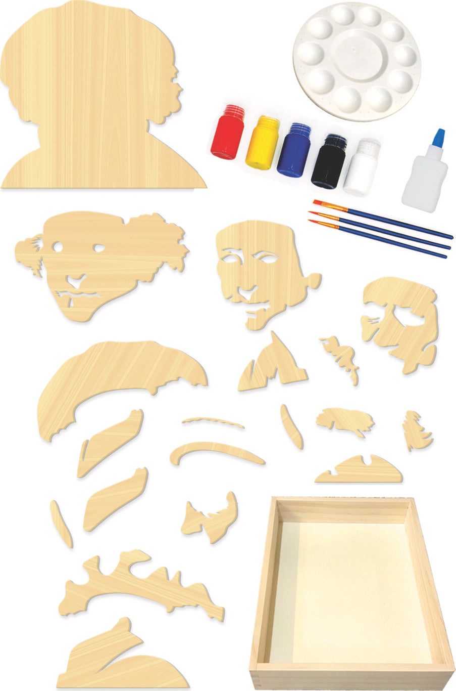 Get Stacked Paint and Puzzle Kit - Rembrandt