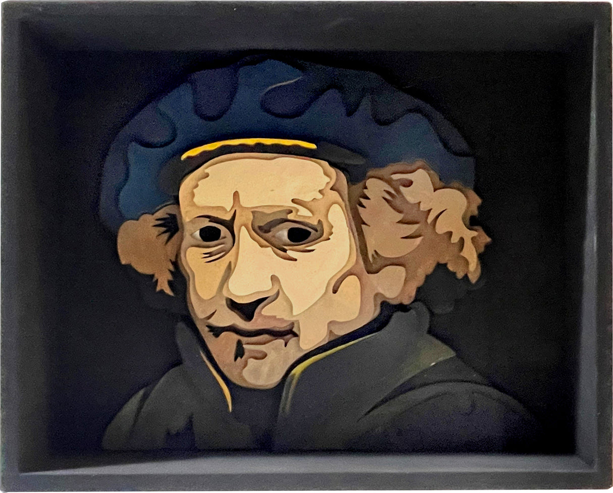Get Stacked Paint and Puzzle Kit - Rembrandt